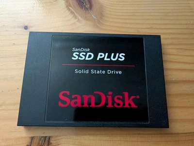 SanDisk SSD 480 GB - 2.5 Zoll SATA-III 6Gb/s - SDSSDA-480G - Bild 1 von 2