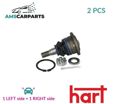 SUSPENSION BALL JOINT PAIR LOWER FRONT OUTER 438 235 HART 2PCS NEW - Image 1 of 4