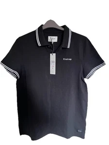 Firetrap Men’s Black Polo Shirt (M) - Picture 1 of 1