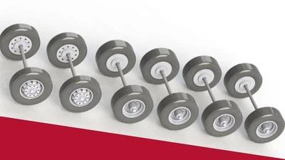 VK MODELLE Radsatz für Trolleybusse TS3 - VK-Modelle 99014