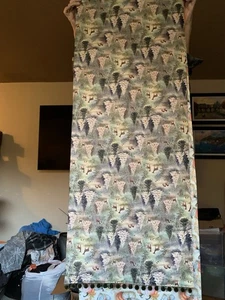 Fall/winter Quilted Table Runner—reversible 104x20 Inches - Picture 1 of 9