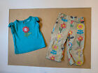 gymboree girls 6-12 months smile top and 12-18months flower pants