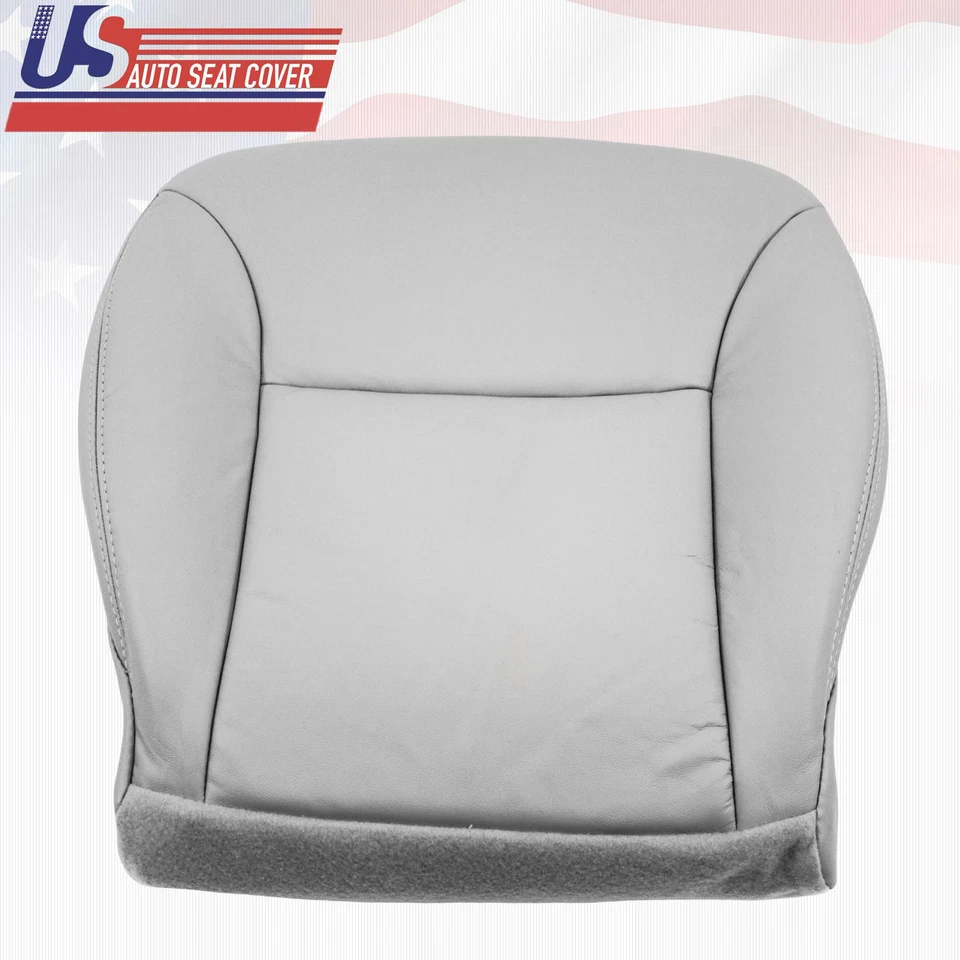 Capa de assento de couro cinza compatível com Lexus ES300 ES330 2002 - 2006 driver inferior - Imagem 1 de 4