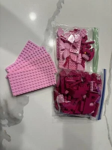 Lego Assortimento Pendenze Archi Curve Mattoni Piastre Amici - Rosa - Foto 1 di 1