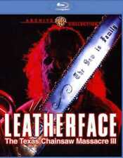 Leatherface Texas Chainsaw Massacre 3 Blu-ray Horror US Warner Archive Release
