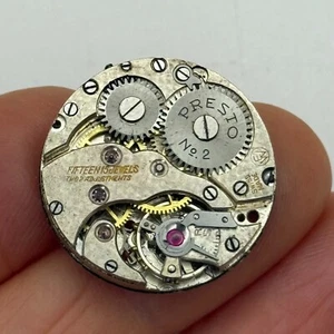 23.6mm Vintage AS 341 Presto No 2 A Schild Partial Manual Wind Watch Movement - Picture 1 of 8