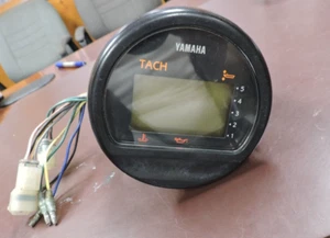 YAMAHA USED TACH TACHOMETER (SOME SUN DAMAGE) - Picture 1 of 2