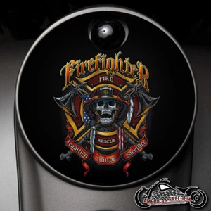 Harley Davidson Fuel Console Door Gas Door 2008+ Touring Trike firefighter - Picture 1 of 1