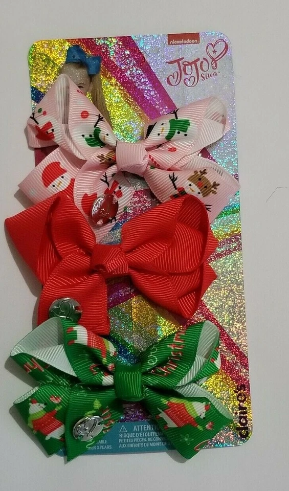 Jojo Siwa 3 Inch Christmas Bow Set  - Image 1 of 1
