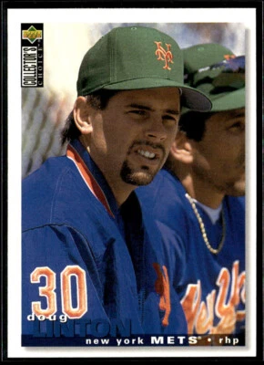 Doug Linton 1995 Collector's Choice 323 New York Mets Baseball Card - Image 1 of 2
