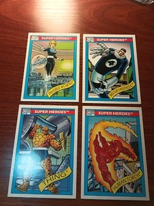 (LOTE DE 4 CUENTAS) TODOS LOS CUATRO FANTÁSTICOS 1990 IMPUL MARVEL UNIVERSE #'S 6, 19, 33, 43 - Imagen 1 de 12