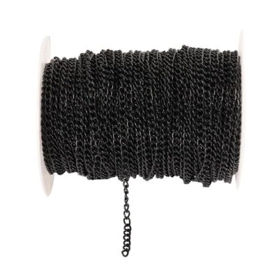 Cadena de extensión hágalo usted mismo collares joyería accesorios fabricación 2,5/3,5/4,5 mm 2 metros Foto 1 de 4