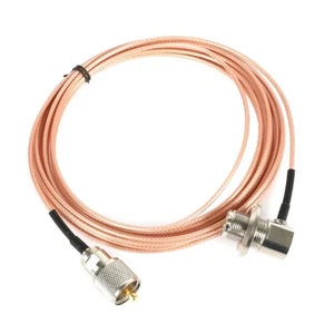 316 Coaxial Cable UHF/PL-259 Male to Female for KT-8900 for - Zdjęcie 1 z 8