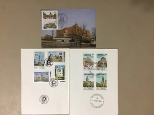 Three 750 years Berlin fdc:Germany fdc-maxi card,Korea,Liberia - Picture 1 of 2