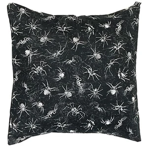 Spider Cushion Cover Decor Scatter Case 100% Cotton Fabric - Picture 1 of 1
