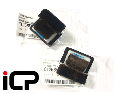 2 x Genuine Front Window Outer Stabiliser Guide Pad Fit Subaru Impreza 1993-2002 - Image 1 of 3