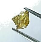 RAW DIAMOND 0.56TCW GRAYISH YELLOW SPARKLING NATURAL IRREGULAR SHAPE FOR GIFT