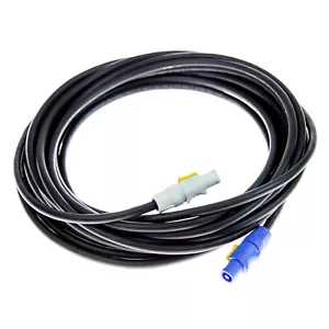 25'ft Seetronic PowerCon 12AWG Power Extension Cable with Blue/Grey Plugs - Picture 1 of 1