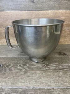 KitchenAid KSM150 5 Quart Stainless Steel Replacement Mixing Bowl - Picture 1 of 9