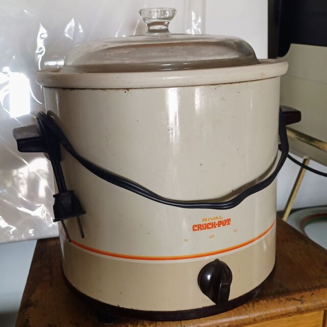 Rival Crock Pot Smart Pot 6Qt Slow Cooker 5865 Tested Works MACHINE ONLY NO  CROC