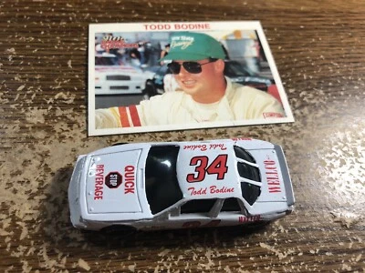 Coche NASCAR Chevy Lumina 1/64 de parada rápida bebida #34 TODD BODINE #34 de colección © 1989 Foto 1 de 4