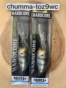 DUEL HARDCORE (Lot Of 2) Crank 3+ Three Plus, DD Crankbait, Free Shipping! - Picture 1 of 9