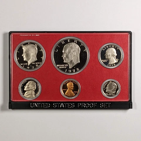 1978 S Proof Set Cover