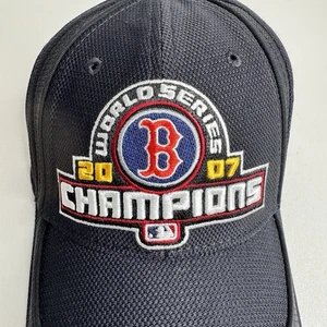 Boston Red Sox 2007 World Series Champions Mütze New Era MLB Clubhouse - Bild 1 von 4