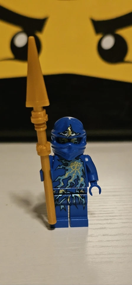 NUEVO Ninjago NRG Jay Minifigura Lego Personalizada Blue Lightning Ninja 9570 Foto 1 de 4