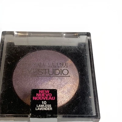 1x Maybelline EyeStudio Marbleized Duo Eyeshadow #10 LAWLESS LAVENDER - Image 1 of 2