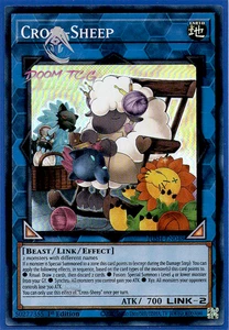 Yugioh! Cross-Sheep JUSH-DE048 (Super Rare) 1st Ed "Link Extra Deck Support" - Bild 1 von 1