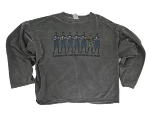 Sudadera deportiva de rugby Genera gris envejecida XL de gran tamaño rara difícil de encontrar - Imagen 1 de 24