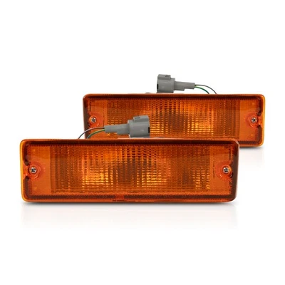 For 1988-1995 Nissan Pathfinder Front Parking/Signal Lights Pair For NI2520108 Foto 1 de 4