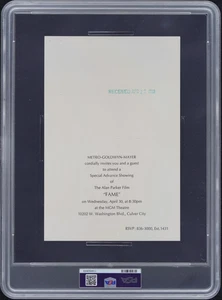 FAME / 1980 Advance Screening Movie Ticket, New York Performing Arts film, PSA 3 - Picture 1 of 2