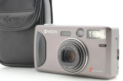 [MINT w/Case] Kyocera T Zoom Yashica T4 35mm Point & Shoot Compact AF From JAPAN - Image 1 of 4
