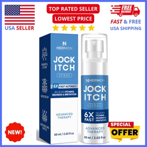 Extra Strength Antifungal Spray 60ml – Fast Jock Itch, Rash & Odor Relief - Picture 1 of 7