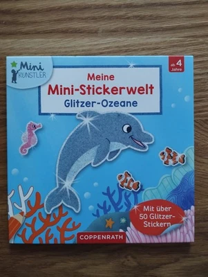 *** Meine Mini-Stickerwelt Glitzer-Ozeane  - Coppenrath *** - Bild 1 von 2
