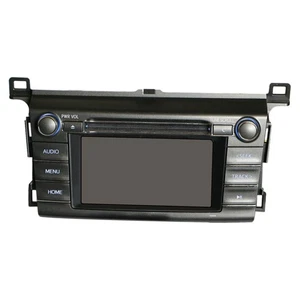 Radio CD coche de 6 pulgadas pantalla táctil video Bluetooth se adapta a Toyota RAV4 2014-2019 - Imagen 1 de 6