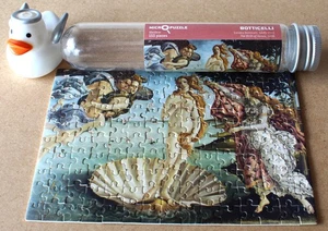 Micro Puzzle - The Birth of Venus - Botticelli - 150 pieces 10x15cm - Foto 1 di 6