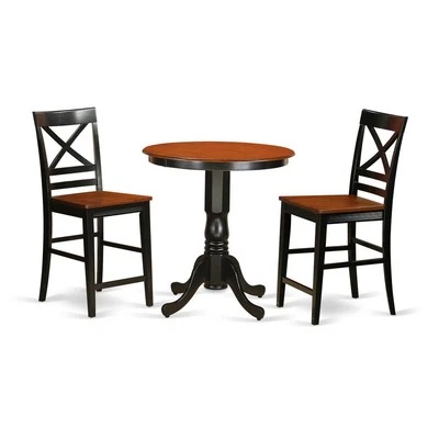 3  PC  counter  height  Table  and  chair  set  -  Dining  Table  and  2 ... - Image 1 of 4