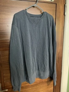 Folk Sweatshirt Grey Blue Size 5 XL - Picture 1 of 4