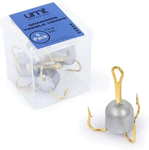 Paquete de 5 ganchos para enganchar UMT 5/0 agudos (1,5 oz) 4 veces fuertes para búnker, cebo, - Imagen 1 de 4