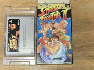 Street Fighter II 2 - Nintendo Super Famicom SNES NTSC-J 1992 CIB Very Good Cond - Picture 1 of 6