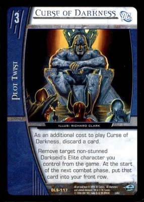 Curse of Darkness DLS-117 Legion Of Super-Heroes VS System 2006 TCG CCG - Image 1 of 2