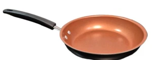 Farberware 10" Easy Clean Ceramic Non-Stick Skillet, Frying Pan, Copper & Black - Imagen 1 de 5