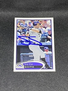 Seth Smith Colorado Rockies Signed Auto 2012 Topps Card #257 ~ COA - Picture 1 of 3
