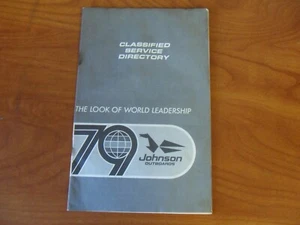 Johnson 1979 Classified Service Directory - Picture 1 of 9