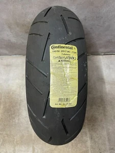 1 x Continental ContiSportAttack 3 M/C 190/50 ZR17 73W MOTO CICLOMOTOR VERANO - Imagen 1 de 2