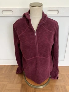 White Sierra Womena Plum Quarter Zip Hoodie Sz Medium - Picture 1 of 9