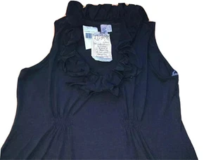 Lester Damen Kleid schwarz wunderschön V-Ausschnitt ärmellos 2X - Bild 1 von 6